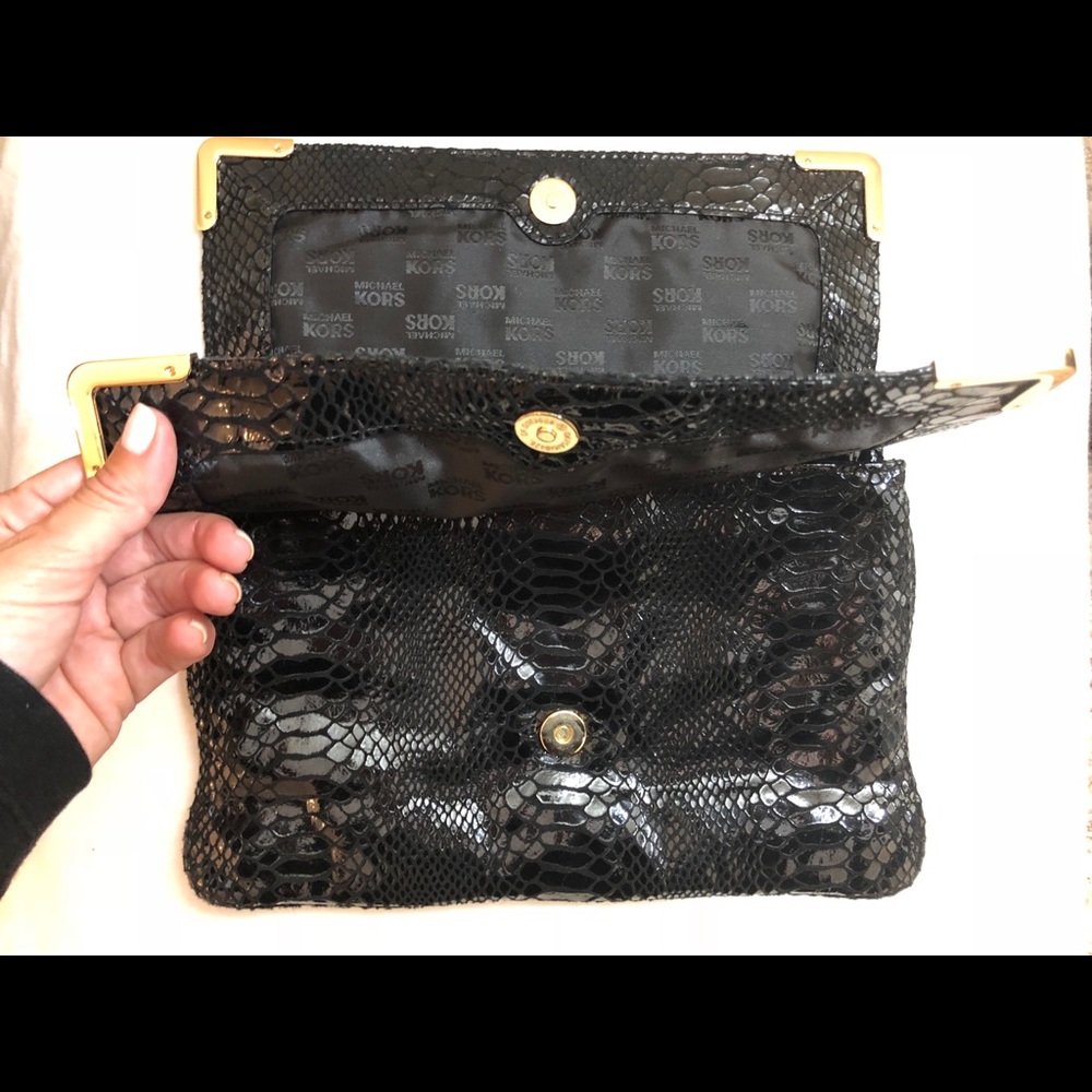Michael Kors Python Clutch - image 6